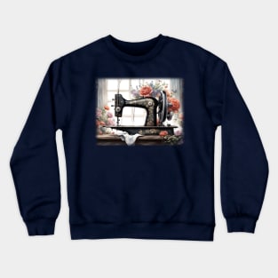 Antique sewing machine Crewneck Sweatshirt